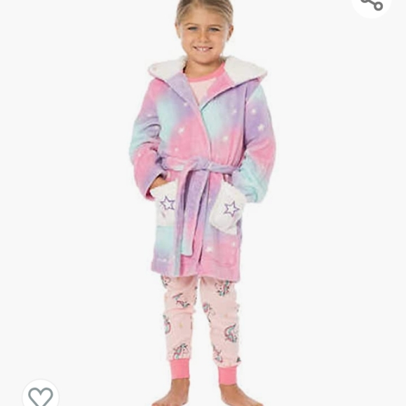 Pekkle XXS 2/3 size bath robe with hood  pockets - Picture 1 of 4